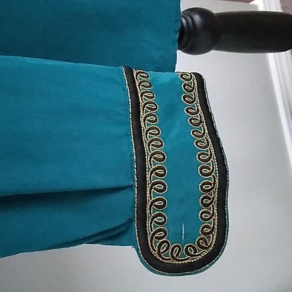 Bob Mackie Wearable Art Silk Jacket - Size S - Picture 6 of 8